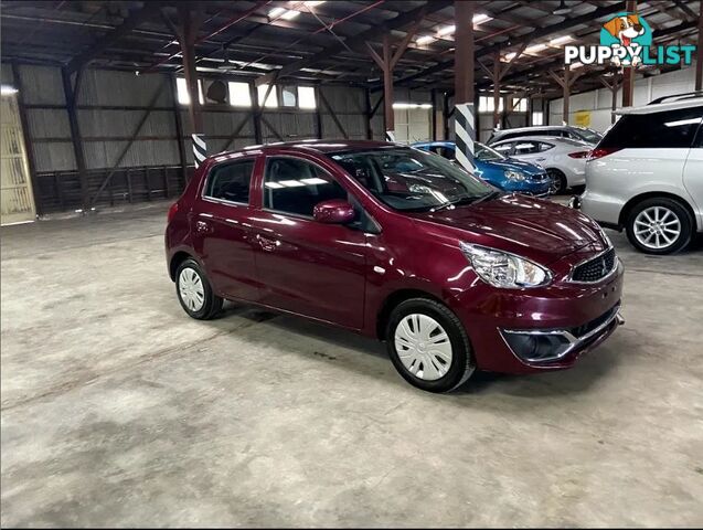 2017 MITSUBISHI MIRAGE ES LA MY18 5D HATCHBACK