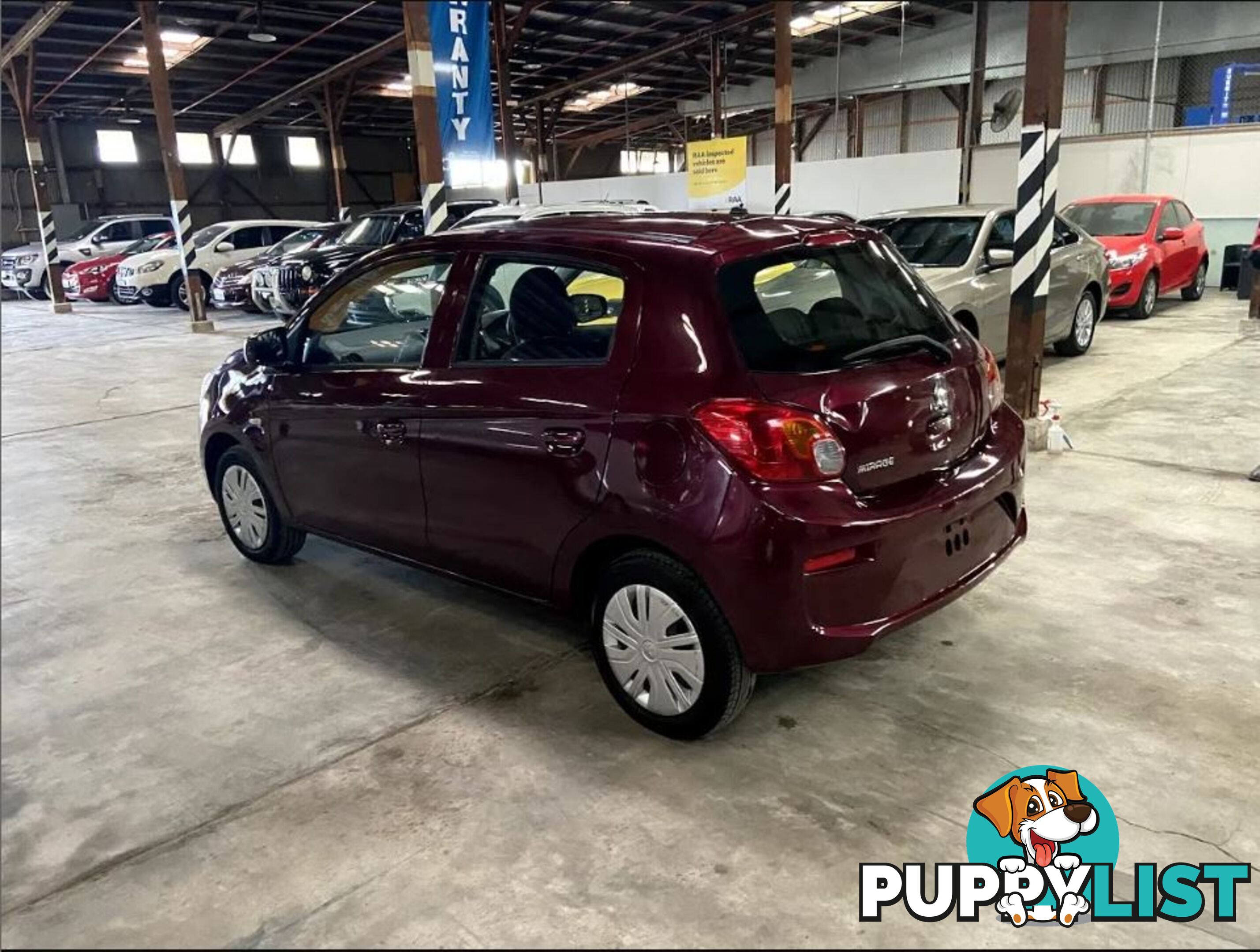 2017 MITSUBISHI MIRAGE ES LA MY18 5D HATCHBACK