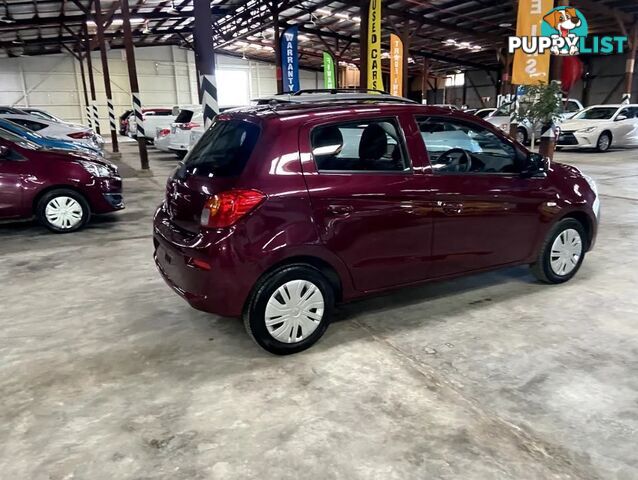 2017 MITSUBISHI MIRAGE ES LA MY18 5D HATCHBACK