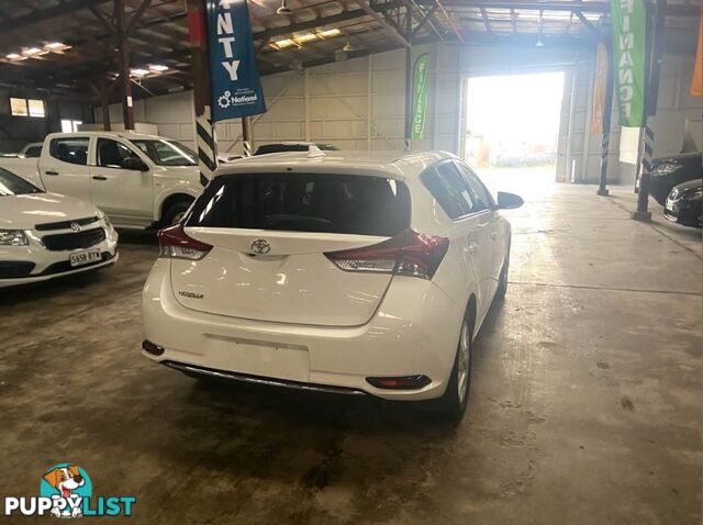 2016 TOYOTA COROLLA ASCENT SPORT ZRE182R MY15 5D HATCHBACK