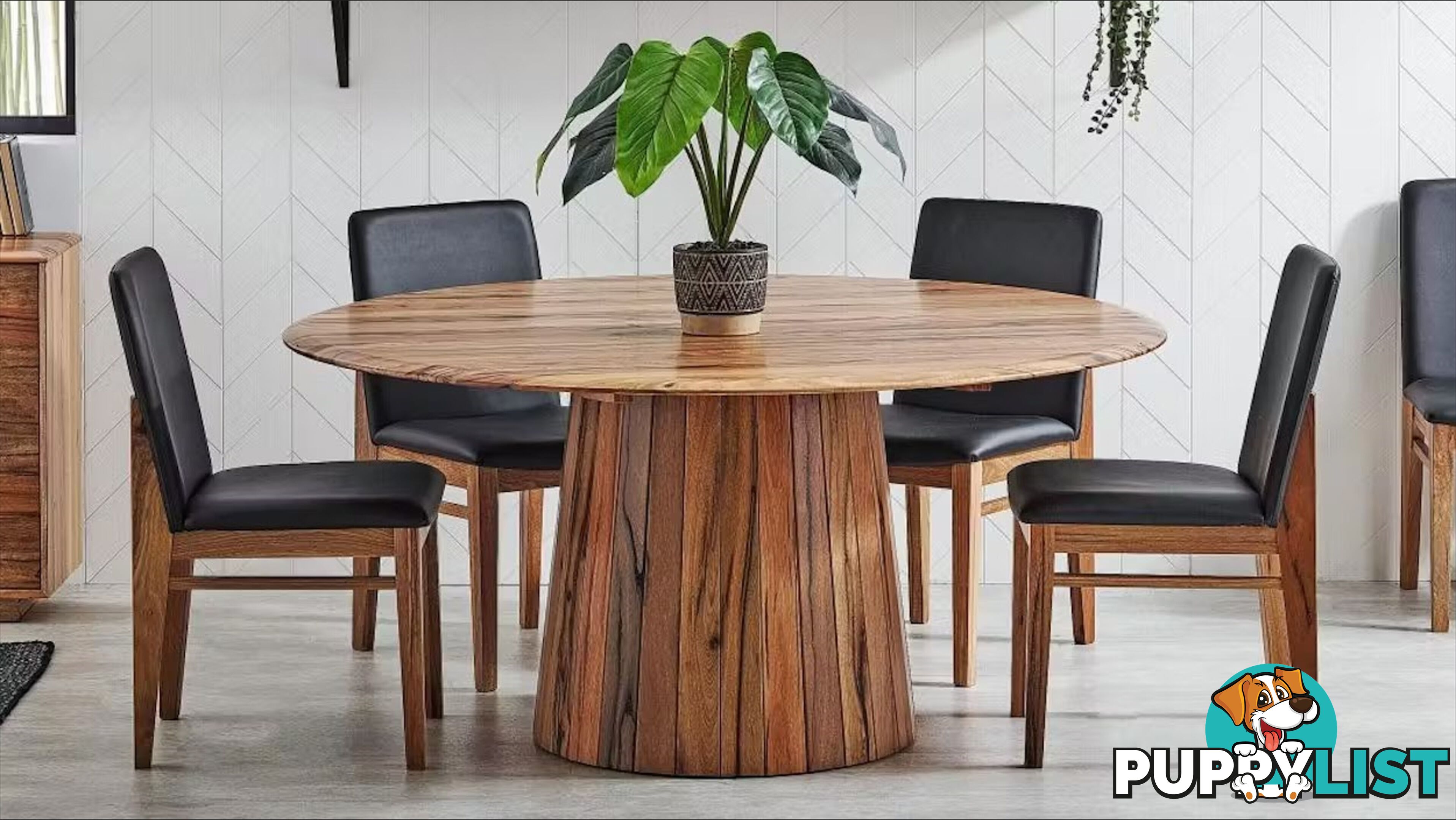Jindalee Furniture Set - 5pce Dining Table, Hall Table &amp; Console Table