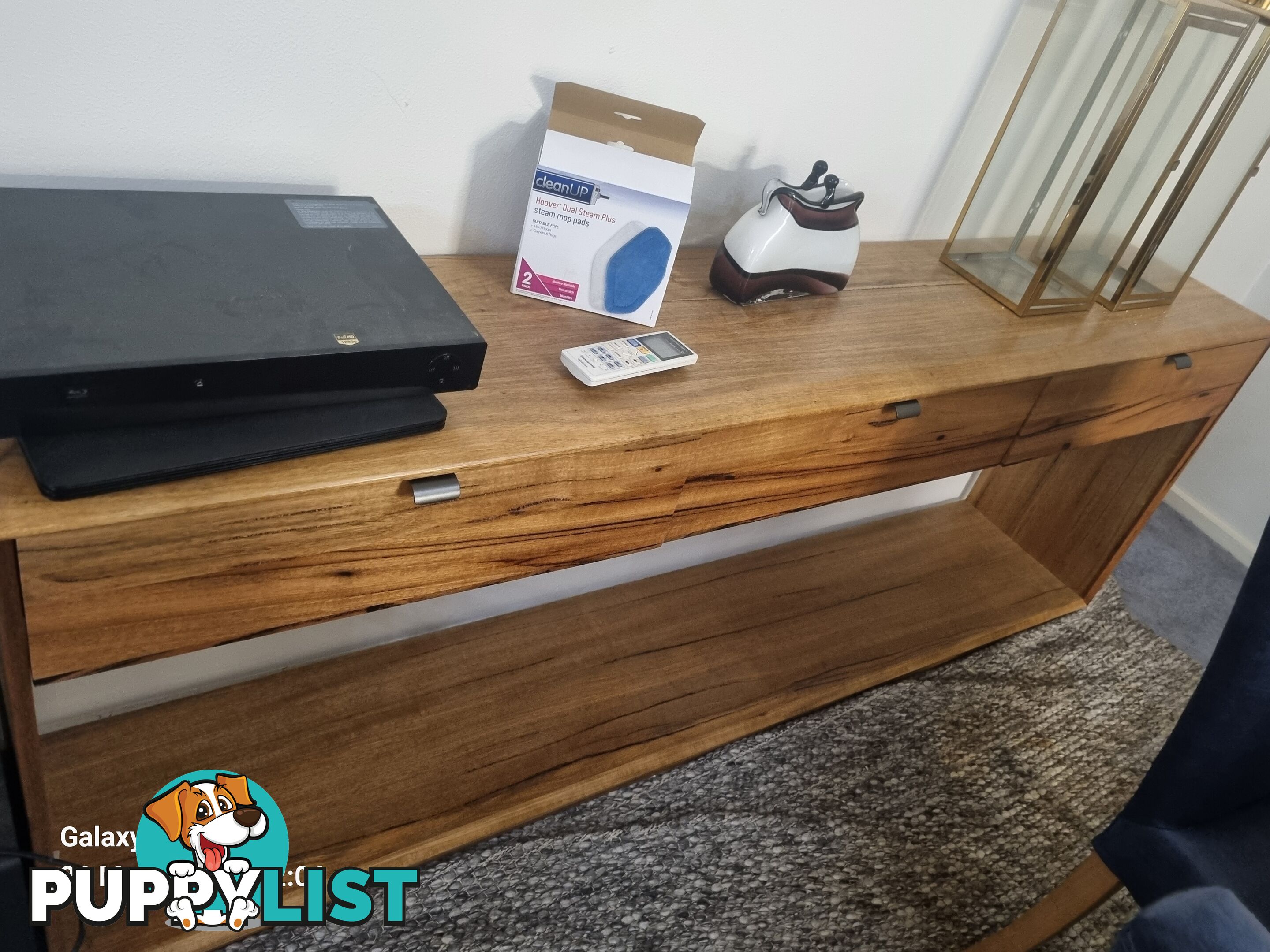 Jindalee Furniture Set - 5pce Dining Table, Hall Table &amp; Console Table