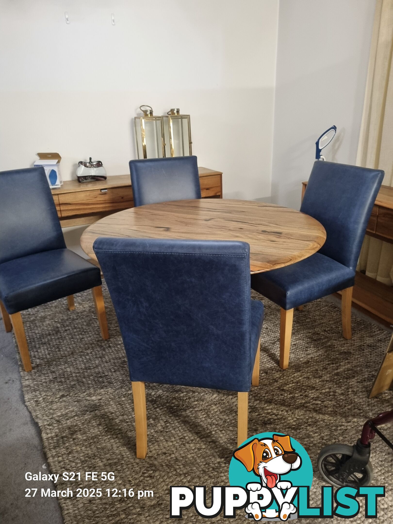 Jindalee Furniture Set - 5pce Dining Table, Hall Table &amp; Console Table