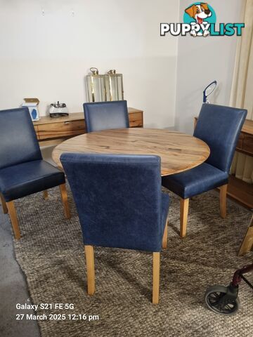 Jindalee Furniture Set - 5pce Dining Table, Hall Table &amp; Console Table