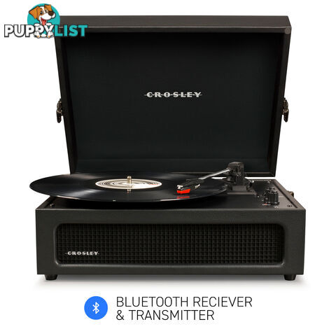 Crosley Voyager Black - Bluetooth Portable Turntable - 710244250672 - Crosley - 710244250672