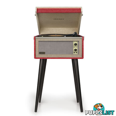 Crosley Dansette Bermuda Turntable - Red - 710244225335 - Crosley - 710244225335