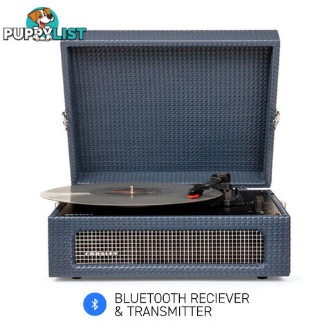 Crosley Voyager Navy - Bluetooth Portable Turntable - 710244249638 - Crosley - 710244249638