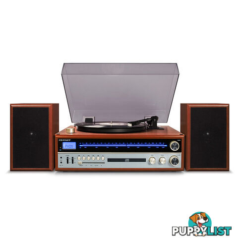 Crosley 1975T Entertainment System - Walnut - 710244223928 - Crosley - 710244223928