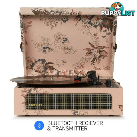 Crosley Voyager Floral - Bluetooth Portable Turntable - 710244250702 - Crosley - 710244250702