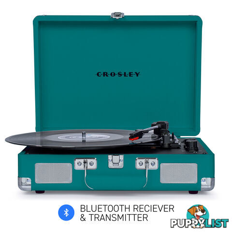 Crosley Cruiser Teal - Bluetooth Portable Turntable - 710244249515 - Crosley - 710244249515