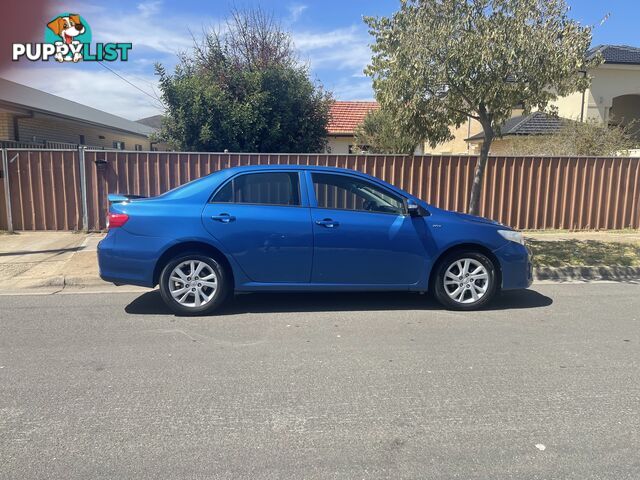 2011 Toyota Corolla UNSPECIFIED ASCENTSPORT Sedan Automatic