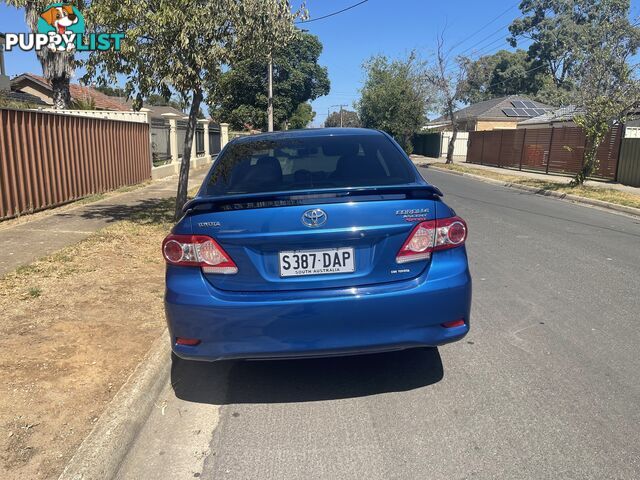 2011 Toyota Corolla UNSPECIFIED ASCENTSPORT Sedan Automatic