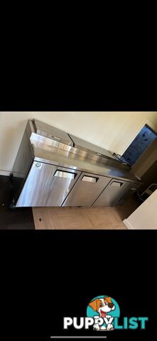 Pizza oven - Zanoli + Pizza Prep Counter Fridge WE WILL DELIVER