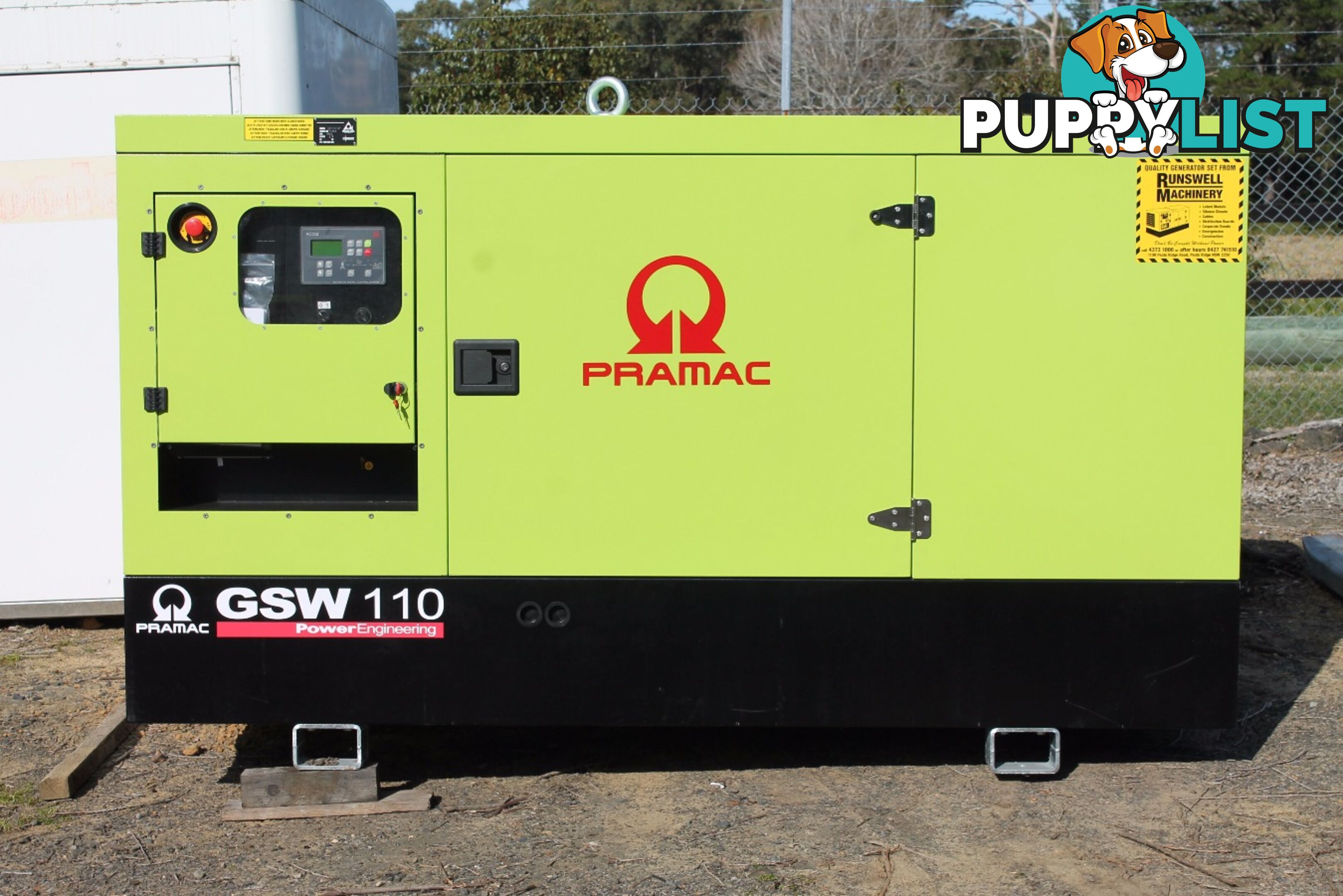 PRAMAC GSW110P 110kVA GENERATOR