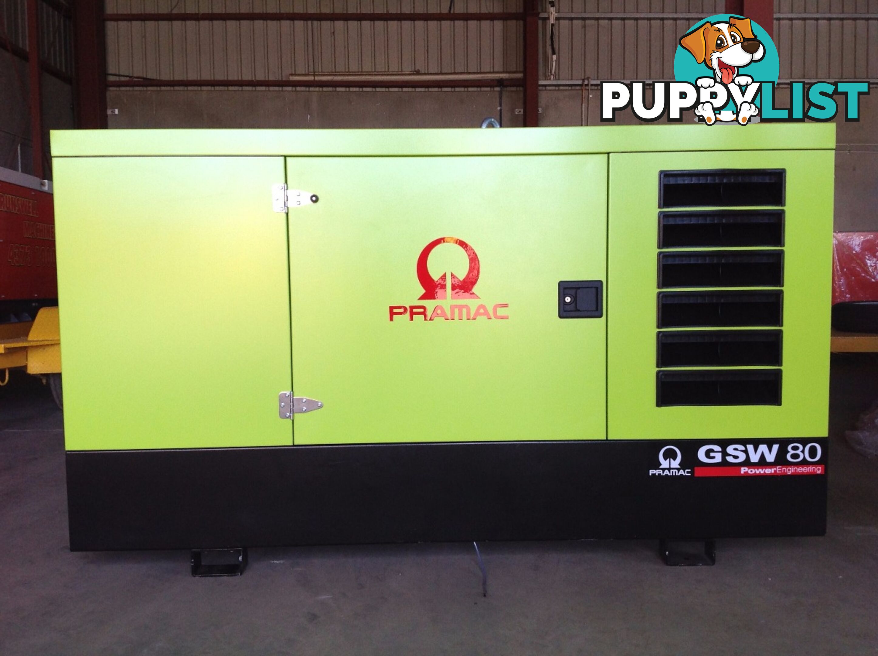 PRAMAC GSW80D 80kVA GENERATOR