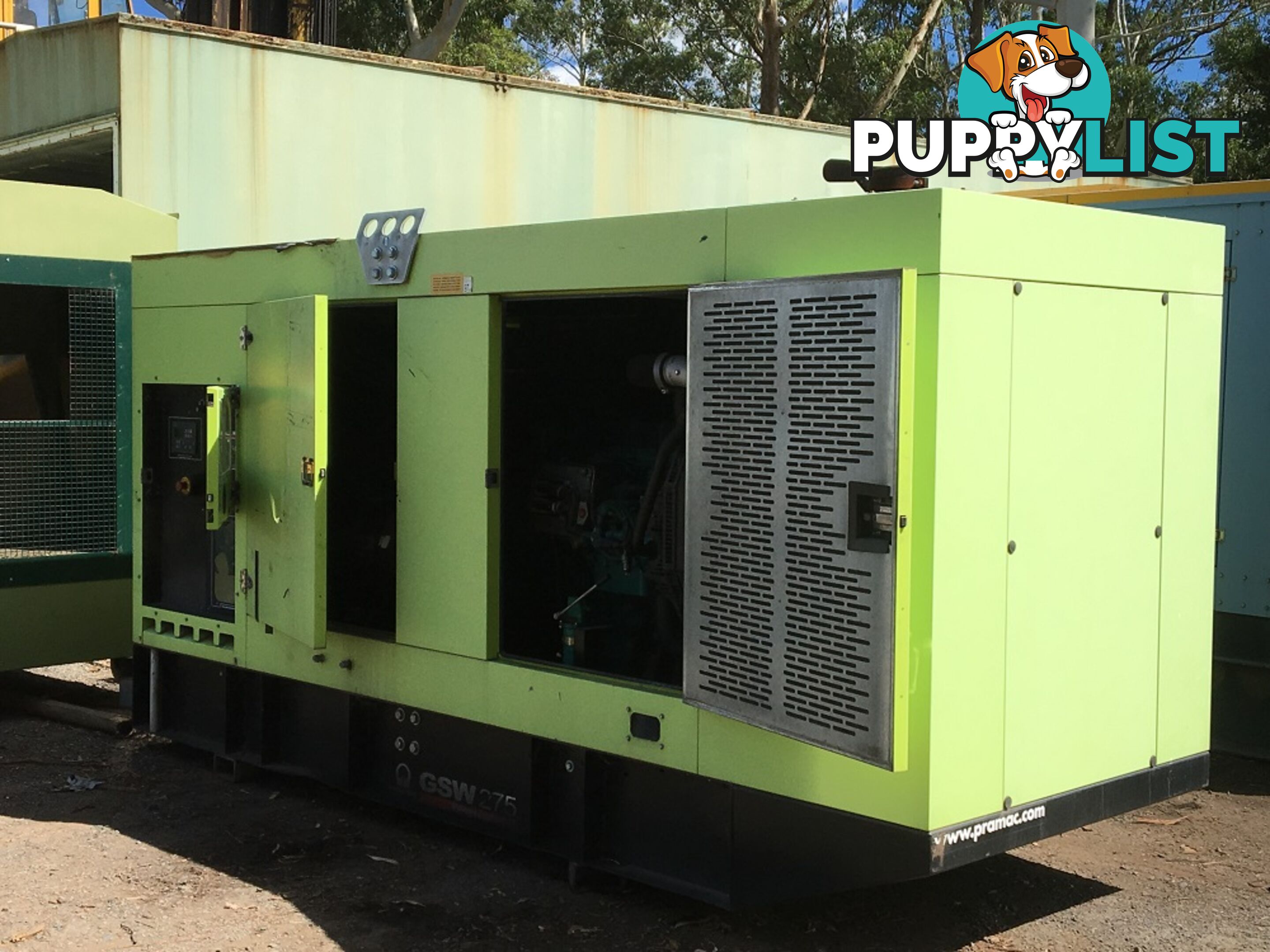 275kVA Generator PRAMAC GSW275V