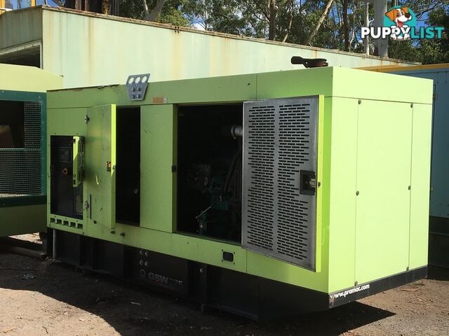 275kVA Generator PRAMAC GSW275V