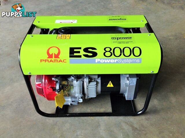 PRAMAC ES8000 8kVA GENERATOR