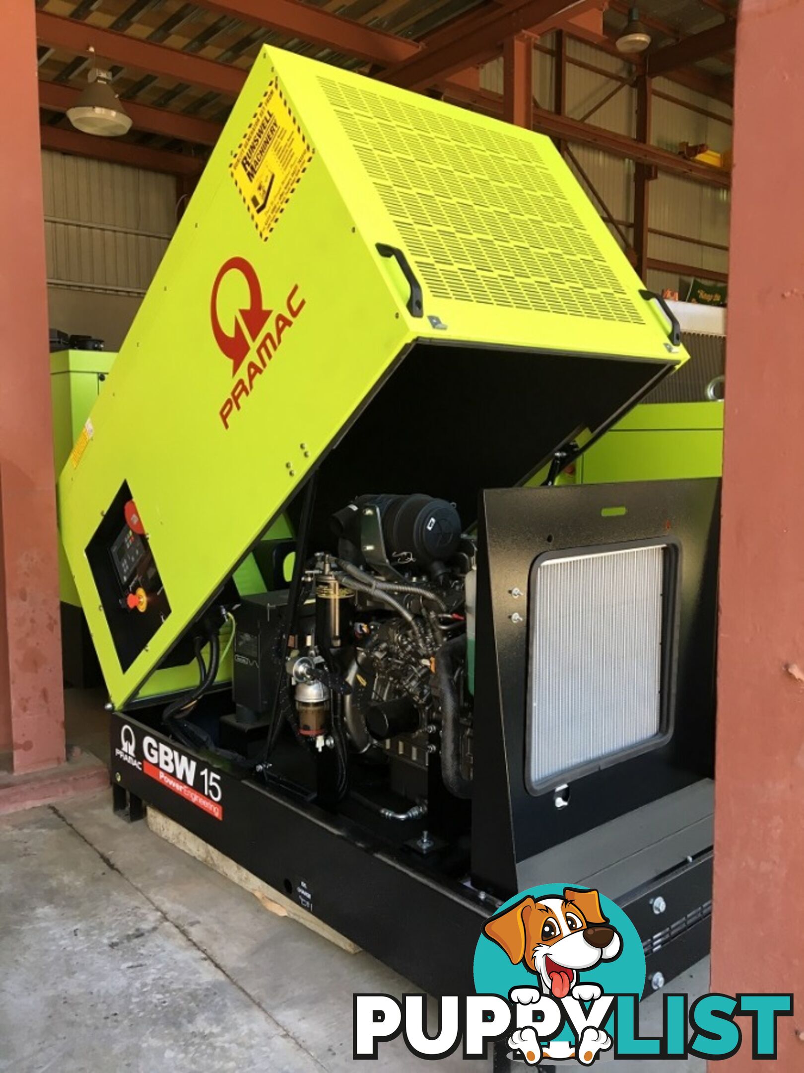 14kVA PRAMAC GBW15Y Generator