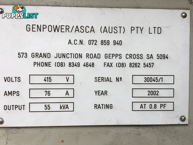 FG Wilson 55kVA Generator