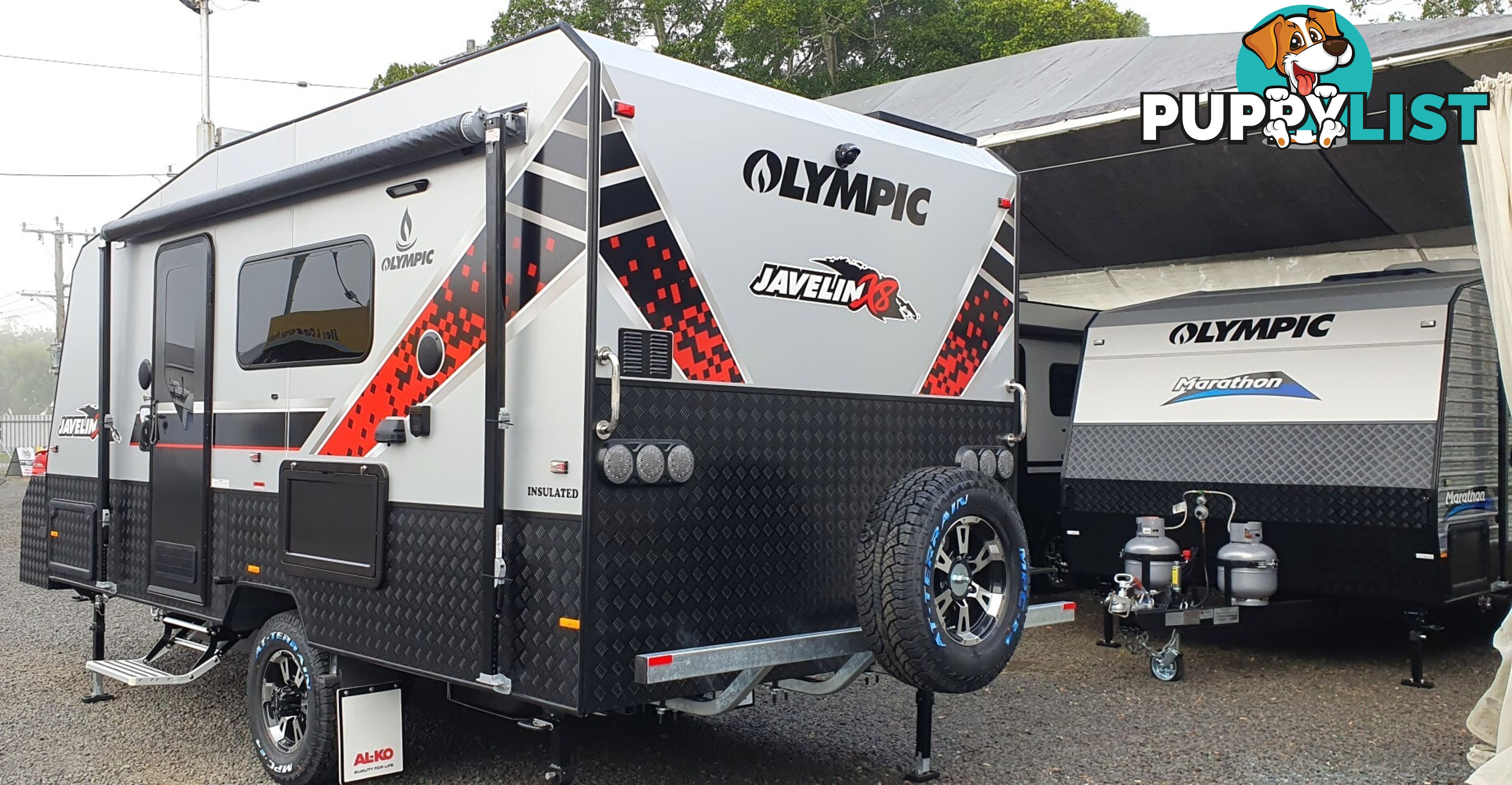 2024 Olympic JAVELIN X8 15'6 Ensuite Off-road Caravan