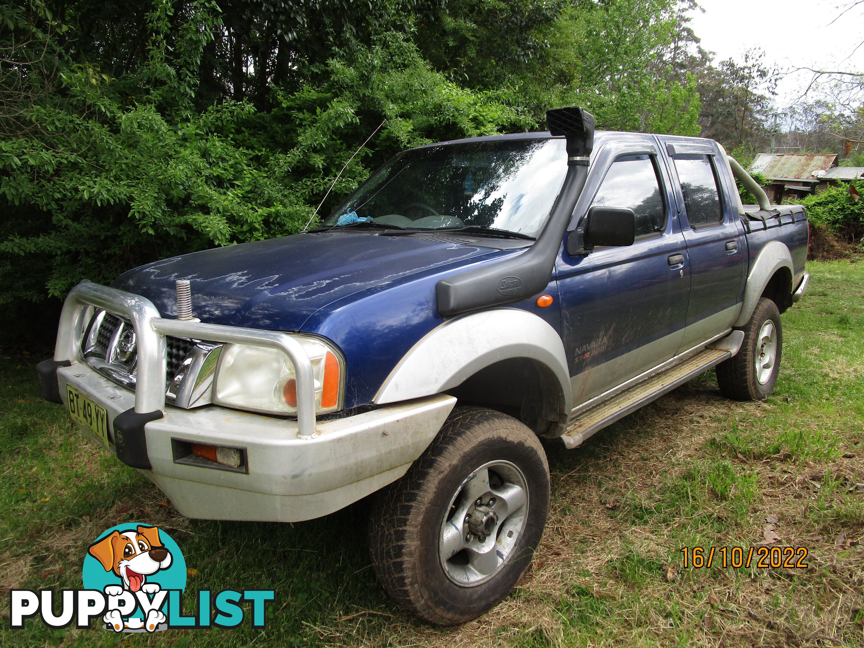 2002 Nissan Navara D22 S T -R 3.0Di Ute Manual