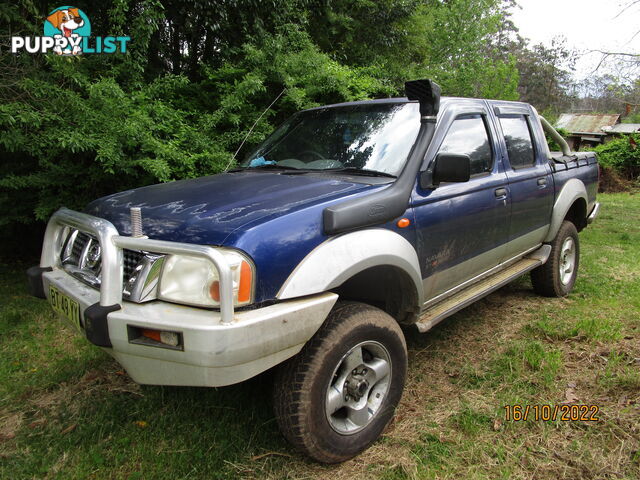 2002 Nissan Navara D22 S T -R 3.0Di Ute Manual