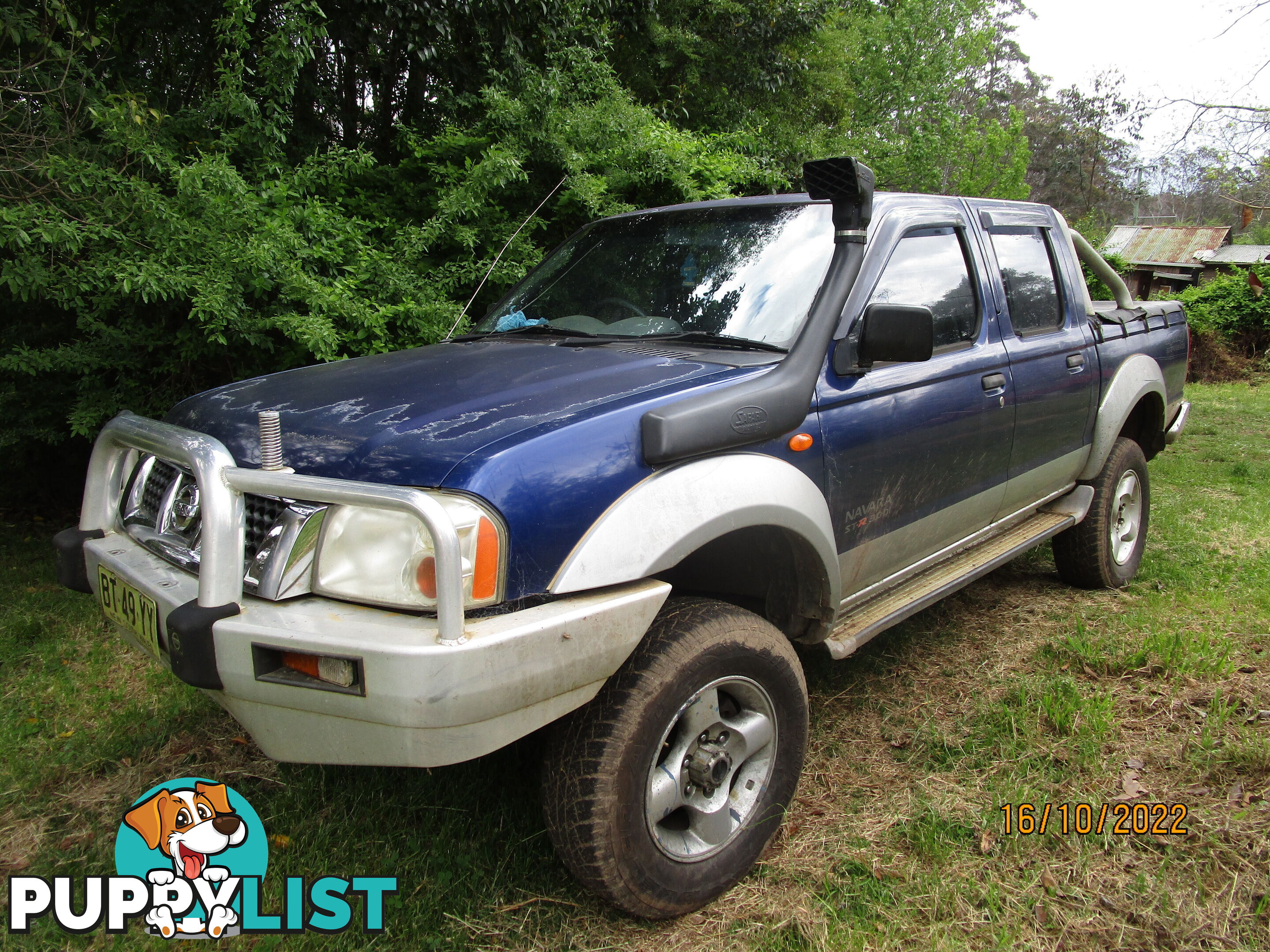 2002 Nissan Navara D22 S T -R 3.0Di Ute Manual