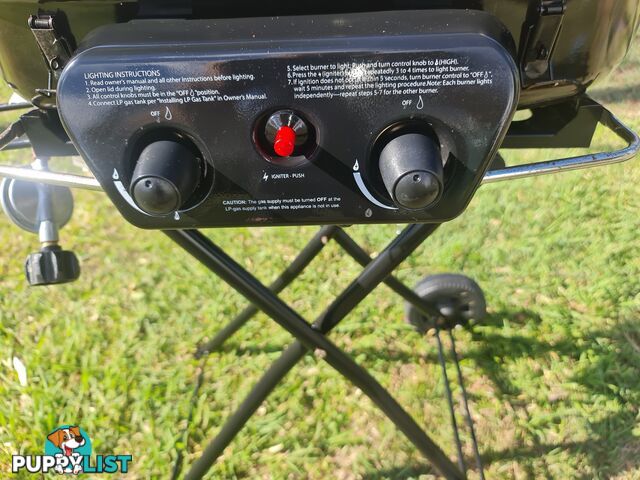 Brandman Grills Two Burner Portable BBQ