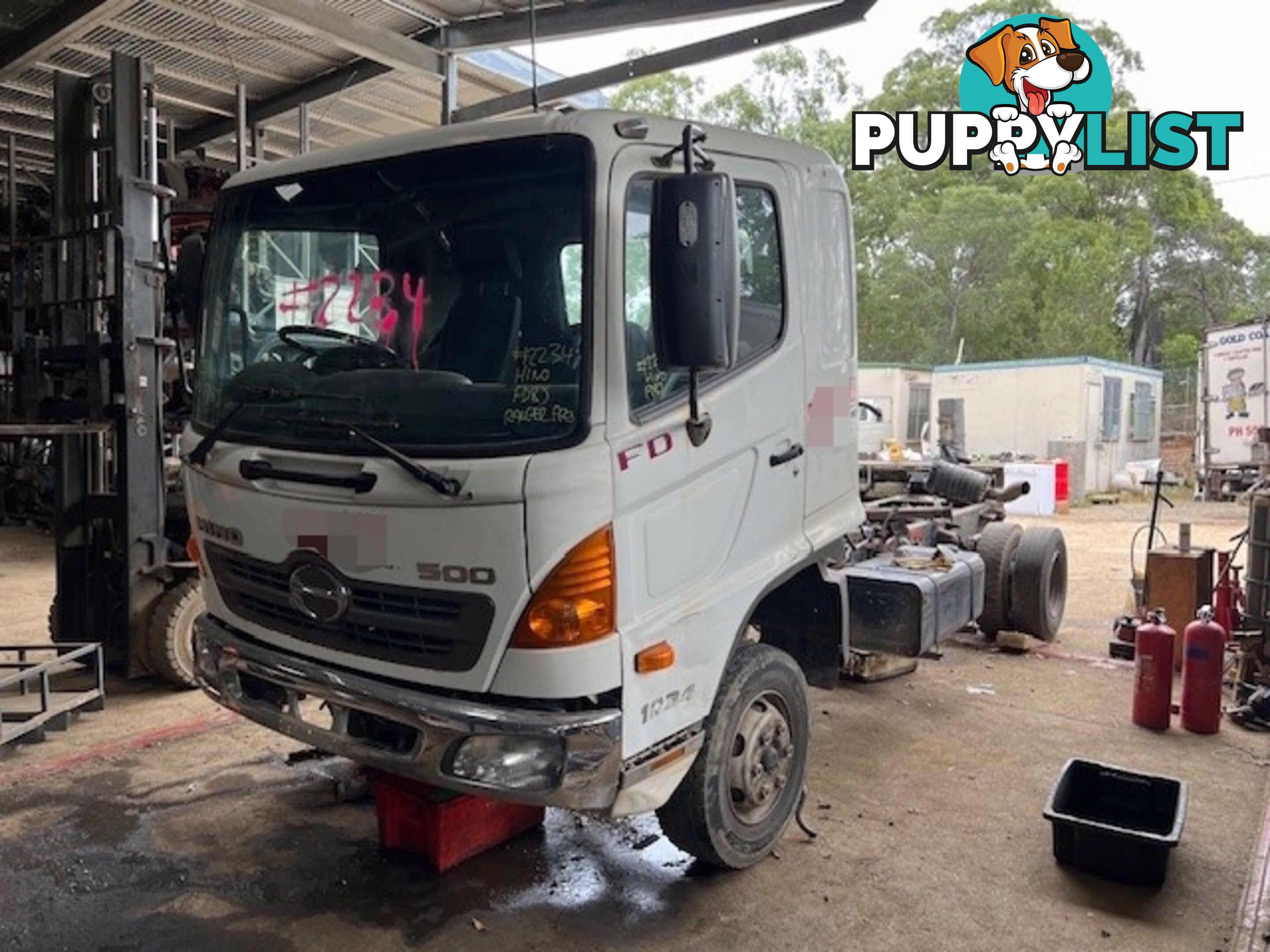 2009 HINO FD 2234 JHDFD8JJ1XXX10216