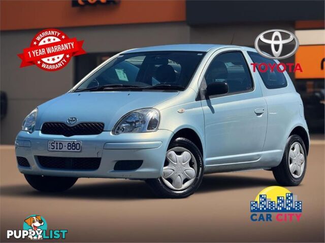 2003 TOYOTA ECHO  NCP10RMY03 