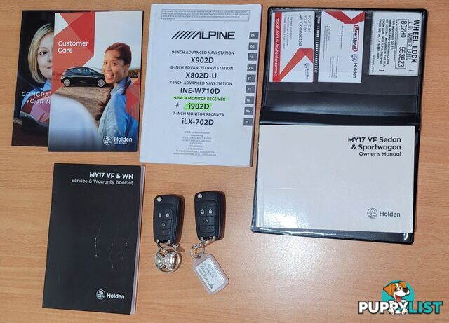 2017 Holden Commodore VF II MY17 SSVREDLINE Wagon Automatic
