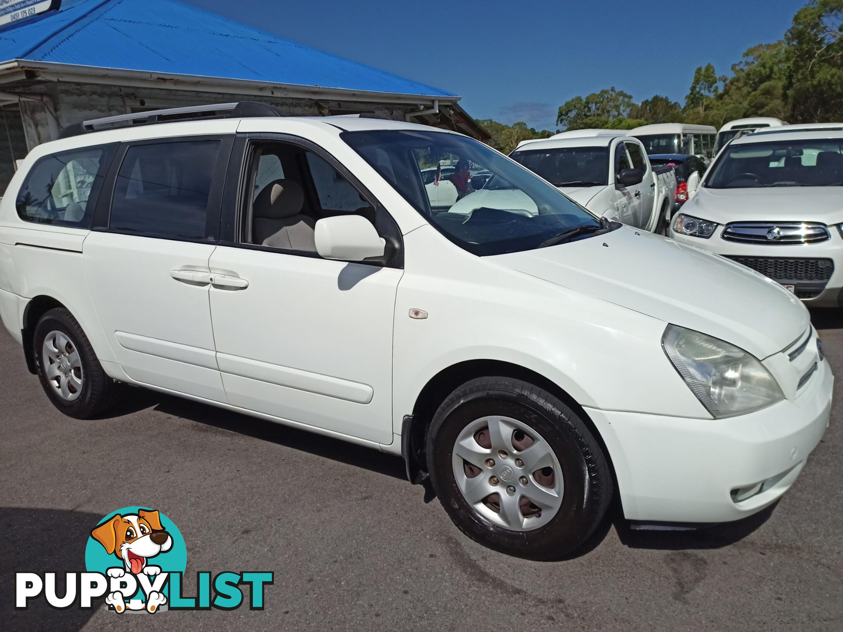 2007 KIA Grand Carnival VQ EX Wagon 8st 5dr SA 5sp 3.8i  Wagon