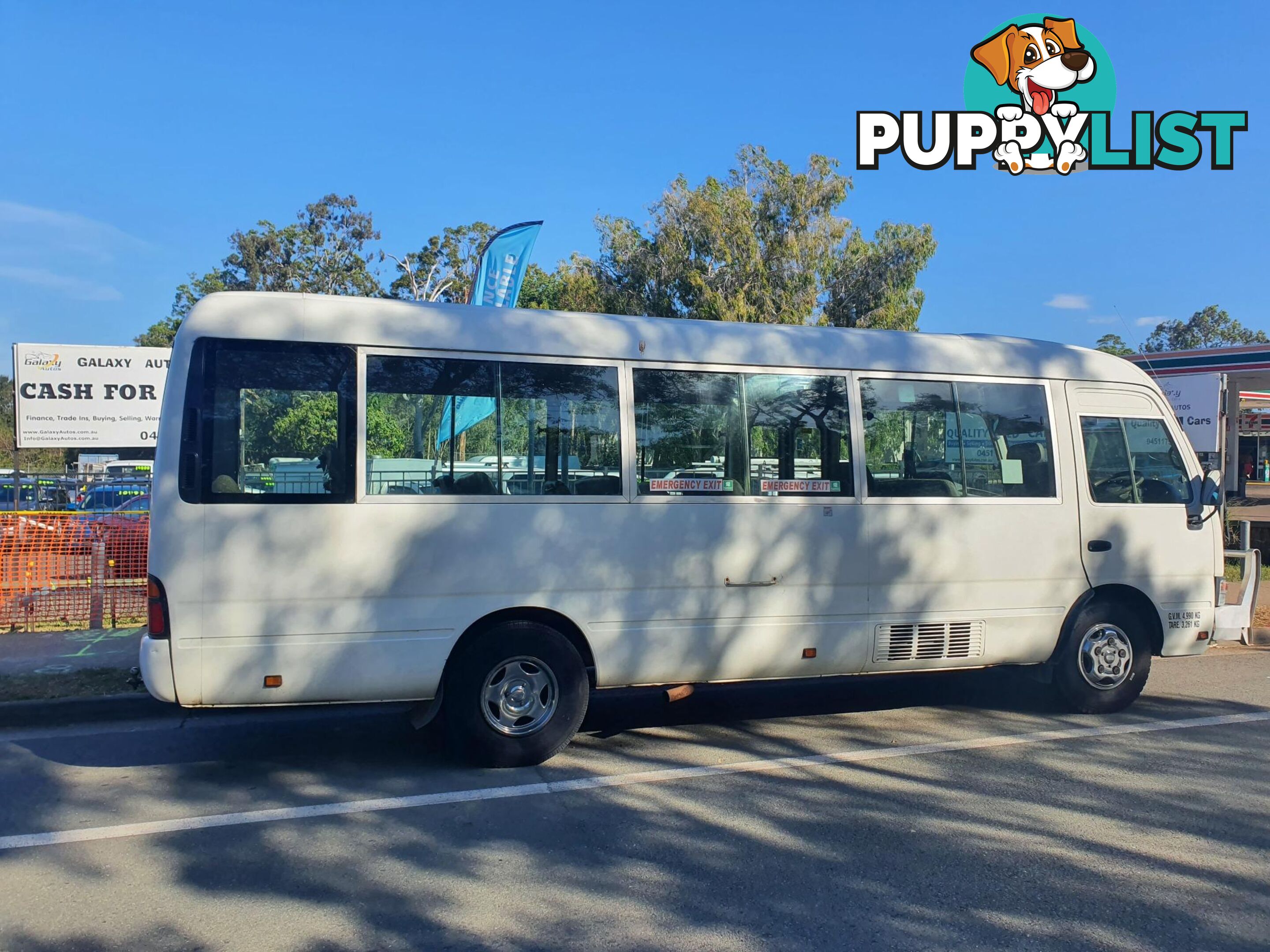 2001 TOYOTA COASTER   BUS