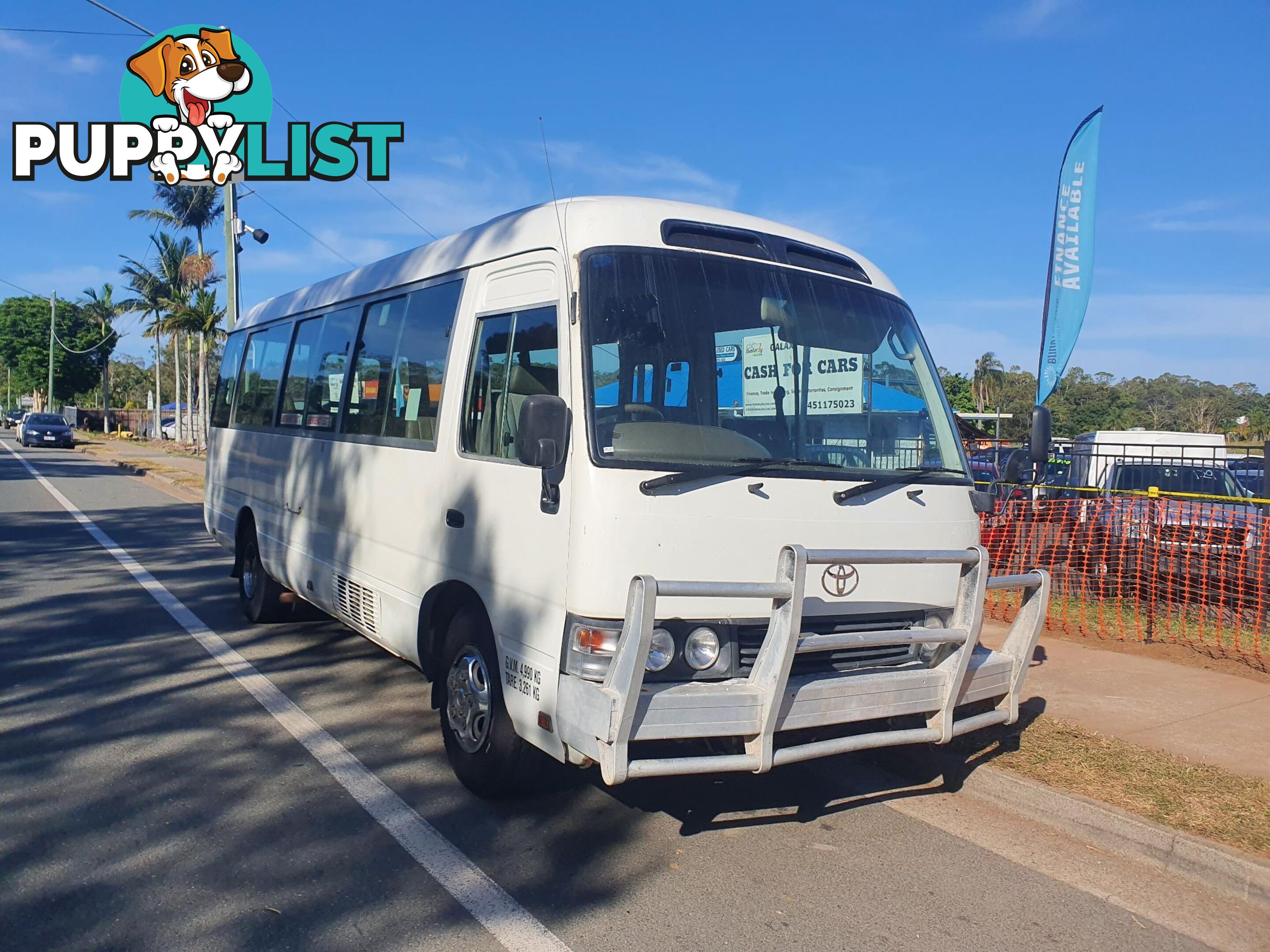 2001 TOYOTA COASTER   BUS