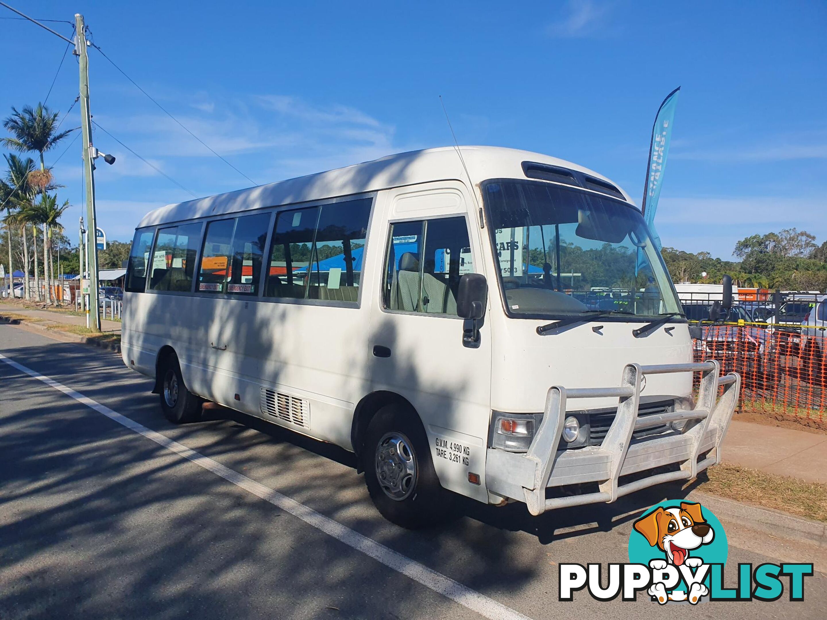 2001 TOYOTA COASTER   BUS