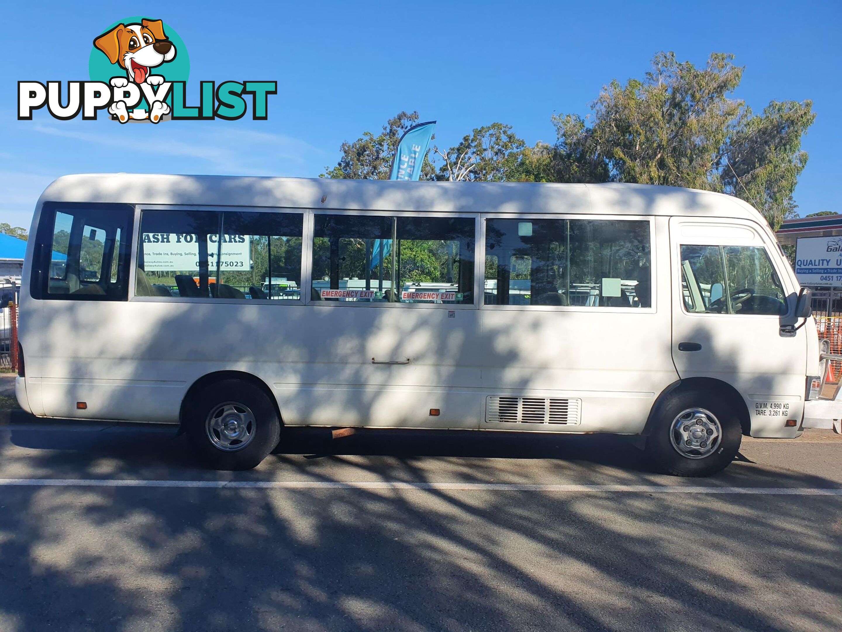 2001 TOYOTA COASTER   BUS