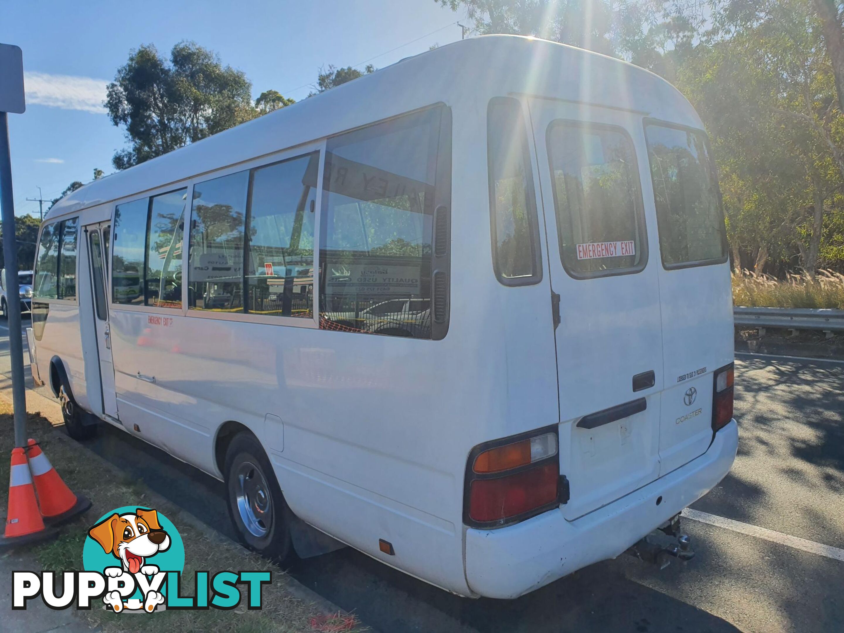 2001 TOYOTA COASTER   BUS