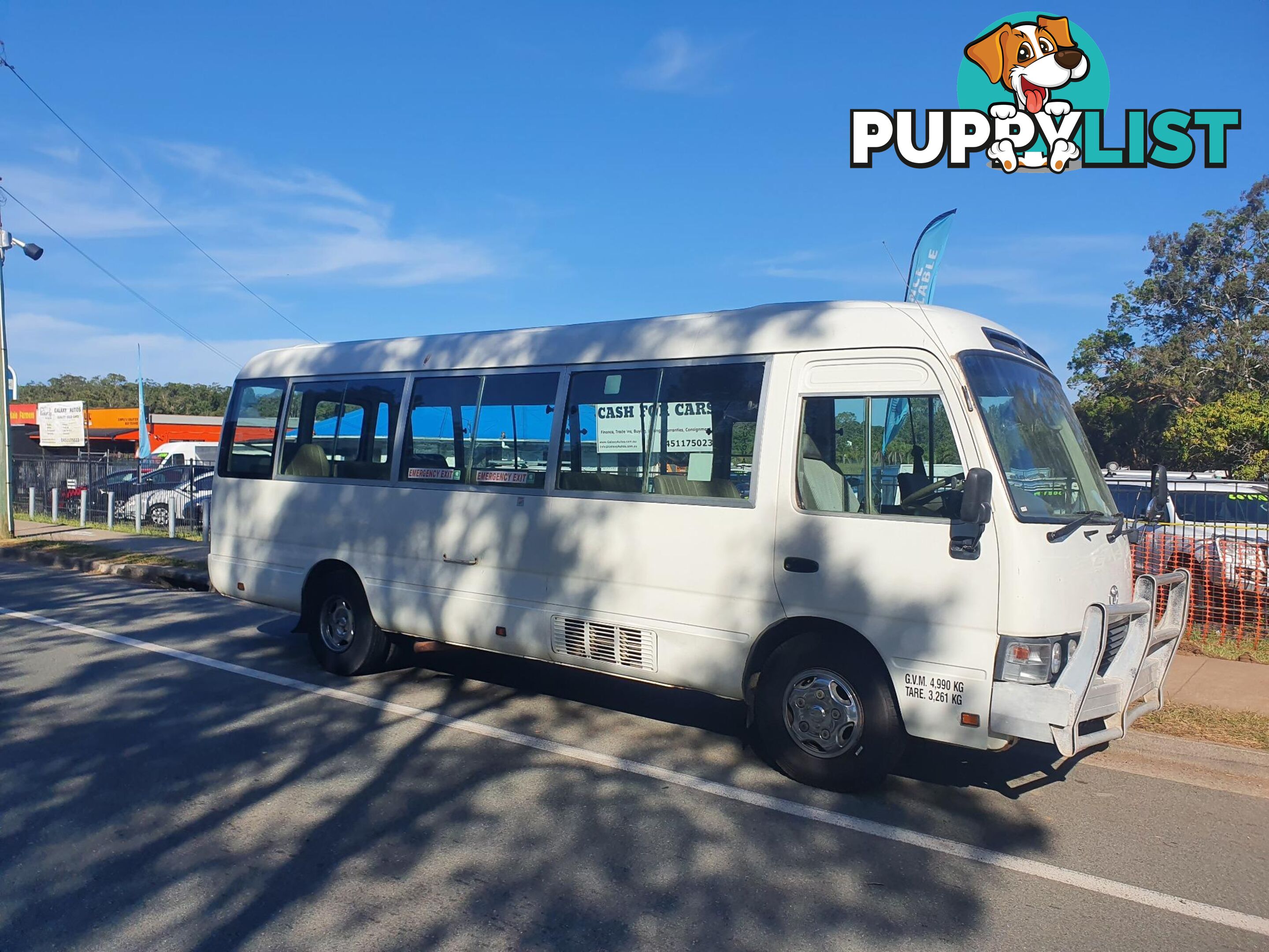 2001 TOYOTA COASTER   BUS