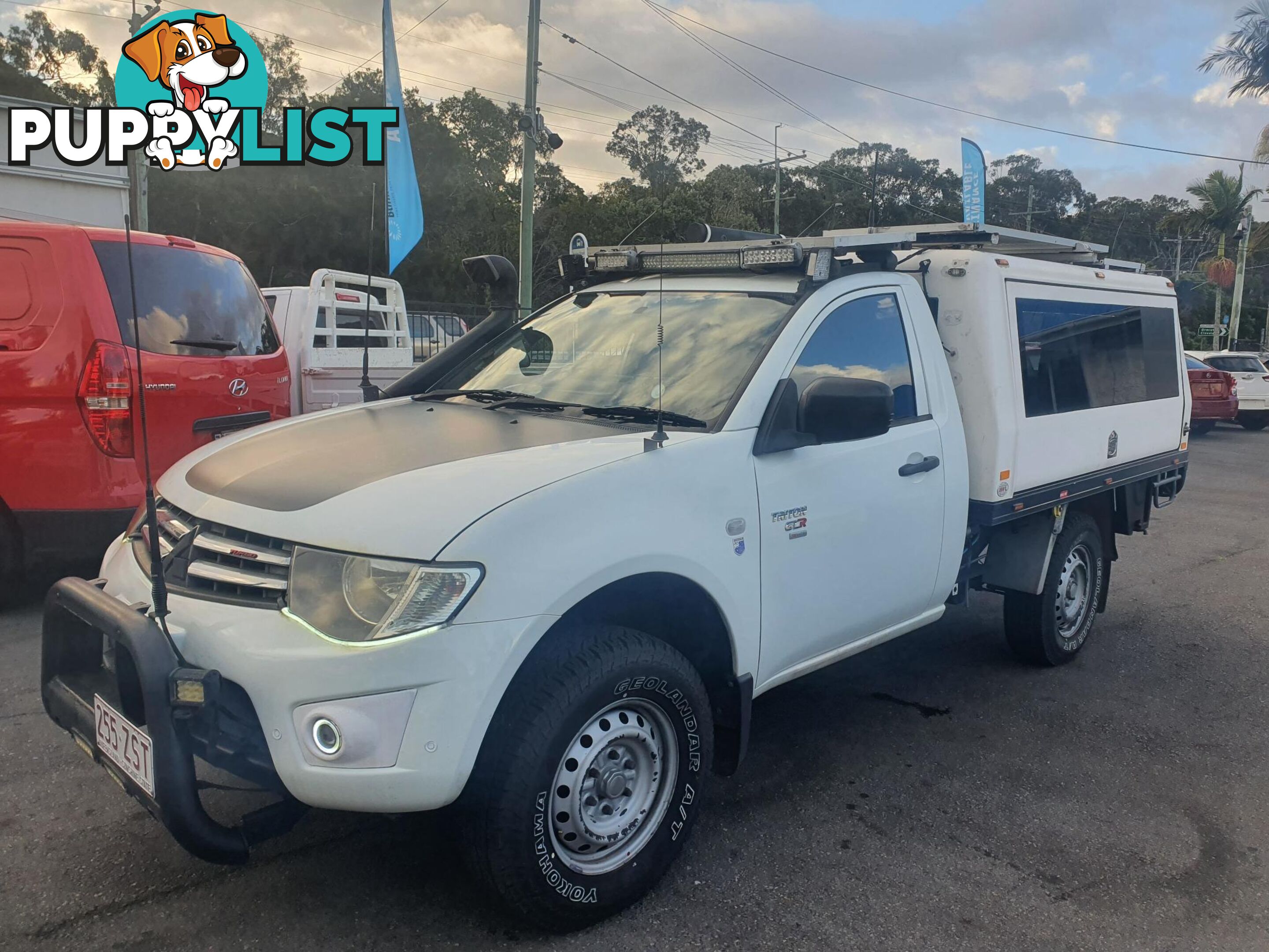 2011 Mitsubishi Triton MN GLX Cab Chassis 2dr Man 5sp 2.5DT  Cab Chassis