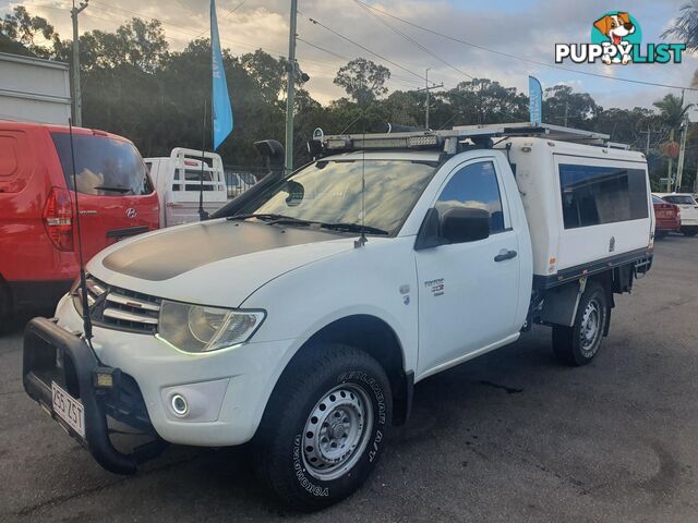 2011 Mitsubishi Triton MN GLX Cab Chassis 2dr Man 5sp 2.5DT  Cab Chassis