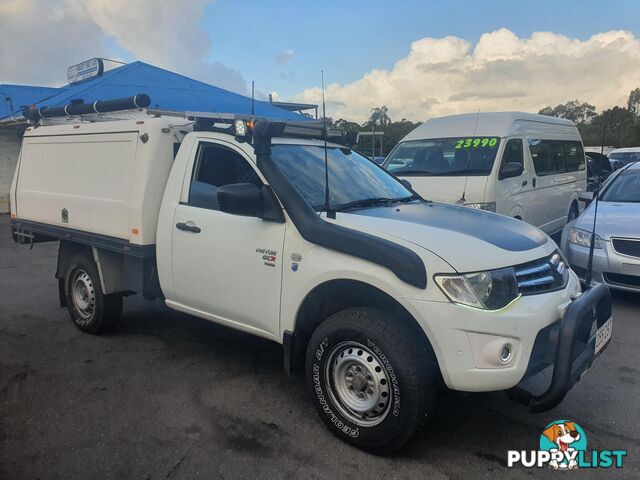 2011 Mitsubishi Triton MN GLX Cab Chassis 2dr Man 5sp 2.5DT  Cab Chassis