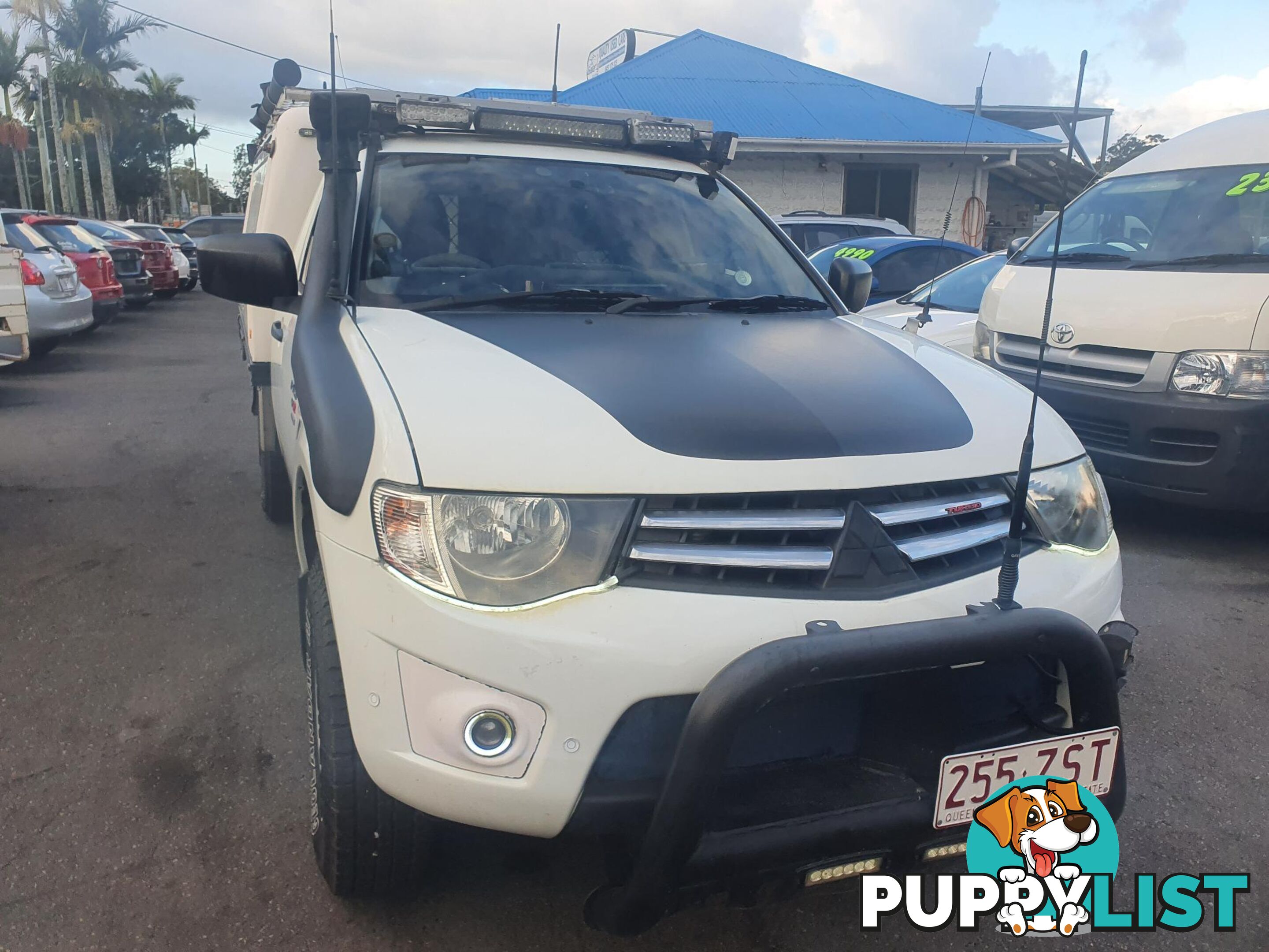 2011 Mitsubishi Triton MN GLX Cab Chassis 2dr Man 5sp 2.5DT  Cab Chassis