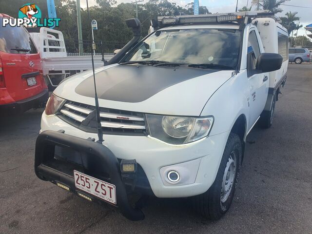 2011 Mitsubishi Triton MN GLX Cab Chassis 2dr Man 5sp 2.5DT  Cab Chassis