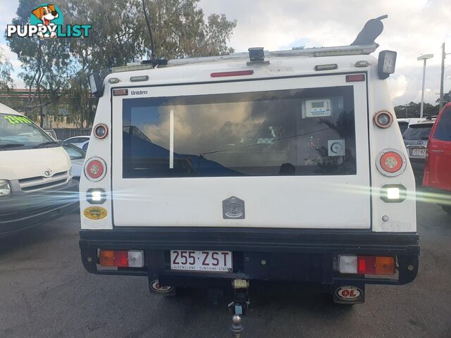 2011 Mitsubishi Triton MN GLX Cab Chassis 2dr Man 5sp 2.5DT  Cab Chassis