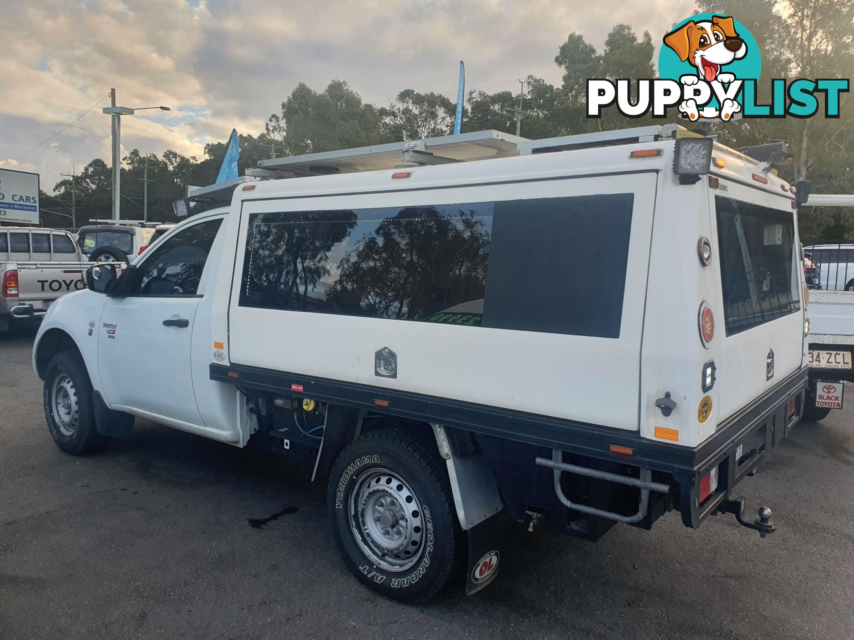 2011 Mitsubishi Triton MN GLX Cab Chassis 2dr Man 5sp 2.5DT  Cab Chassis