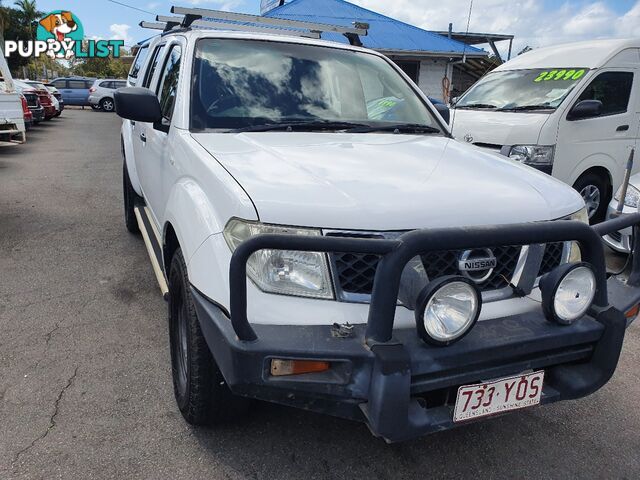 2012 NISSAN NAVARA RX (4x4) D40 MY11 DUAL CAB P/UP