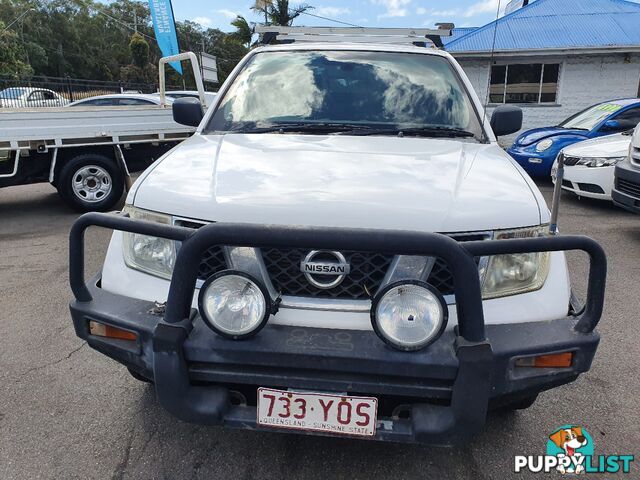 2012 NISSAN NAVARA RX (4x4) D40 MY11 DUAL CAB P/UP