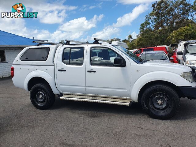 2012 NISSAN NAVARA RX (4x4) D40 MY11 DUAL CAB P/UP