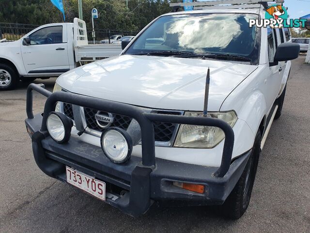 2012 NISSAN NAVARA RX (4x4) D40 MY11 DUAL CAB P/UP